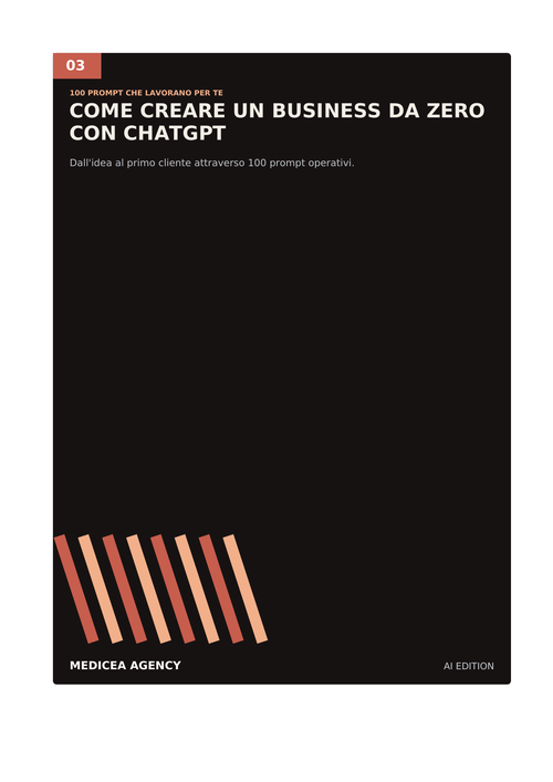 Copertina Come creare un business da zero con ChatGPT